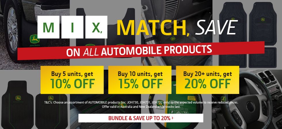MIX, MATCH, SAVE - ON ALL AUTOMOBILE PRODUCTS